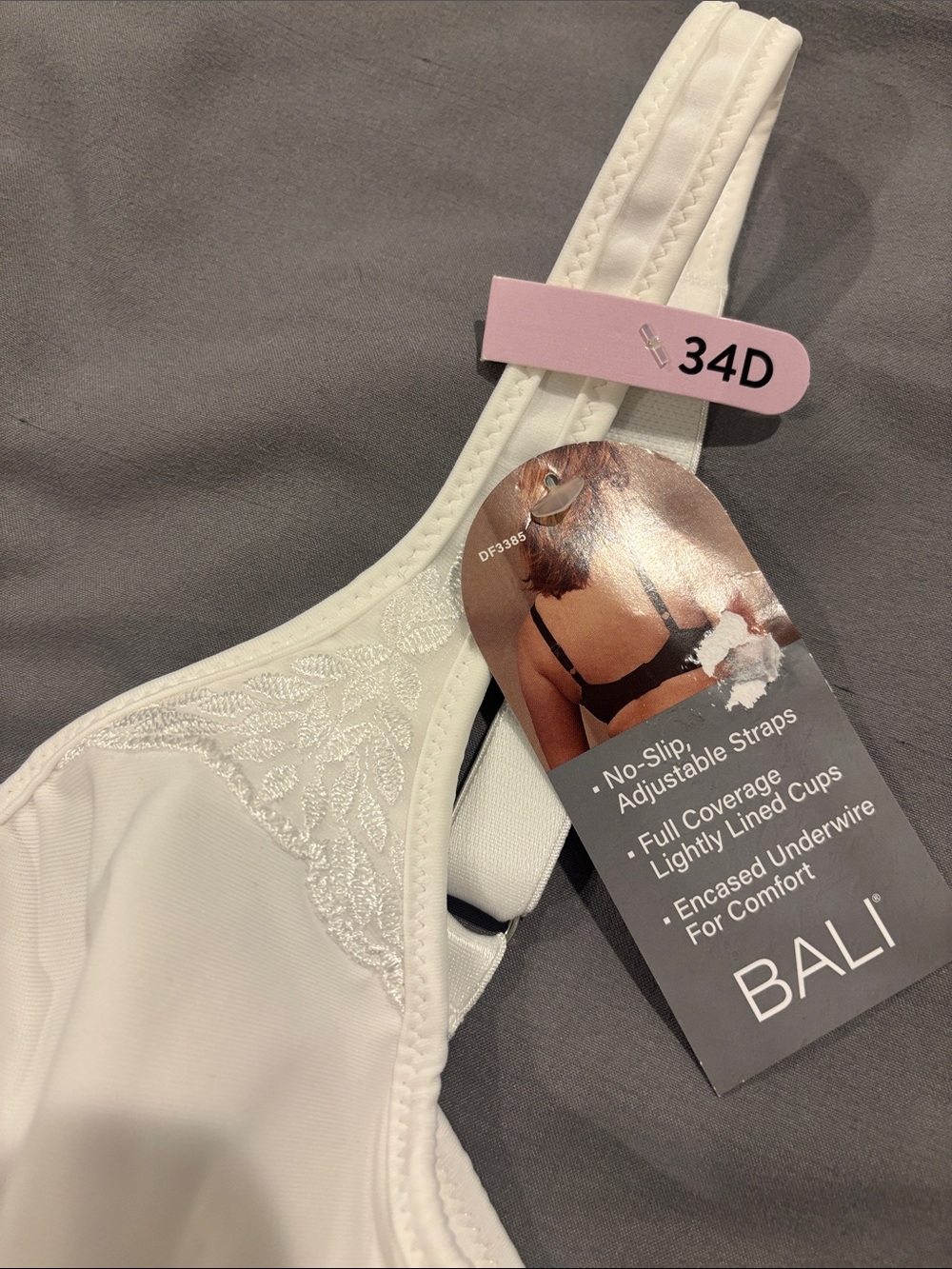 Bali Women’s Bra with underwire 34D - Picture 2 of 4